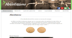 Desktop Screenshot of absintissimo.ch